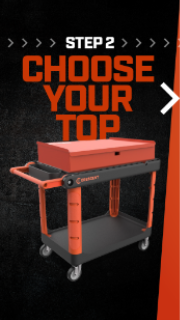 Step 2 Choose Your Top - Crescent Industrial Cart