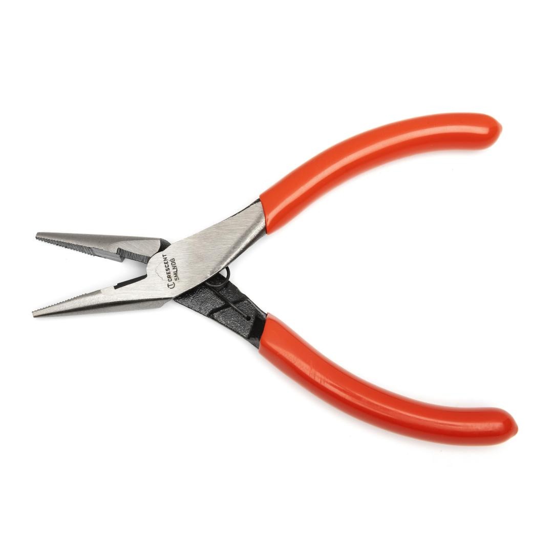 MINI EXTRA LONG 150mm NEEDLE NOSE PLIERS WITH SOFT GRIP HANDLE - Foto 2