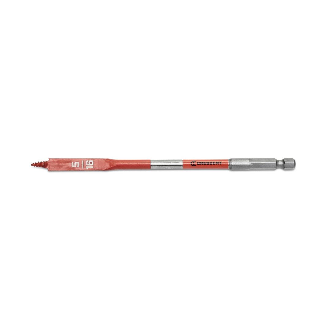Crescent Screw Point Spade Drill Bit, 3/4 Inch X 4 Inch CDSP-437 - Acme Tools