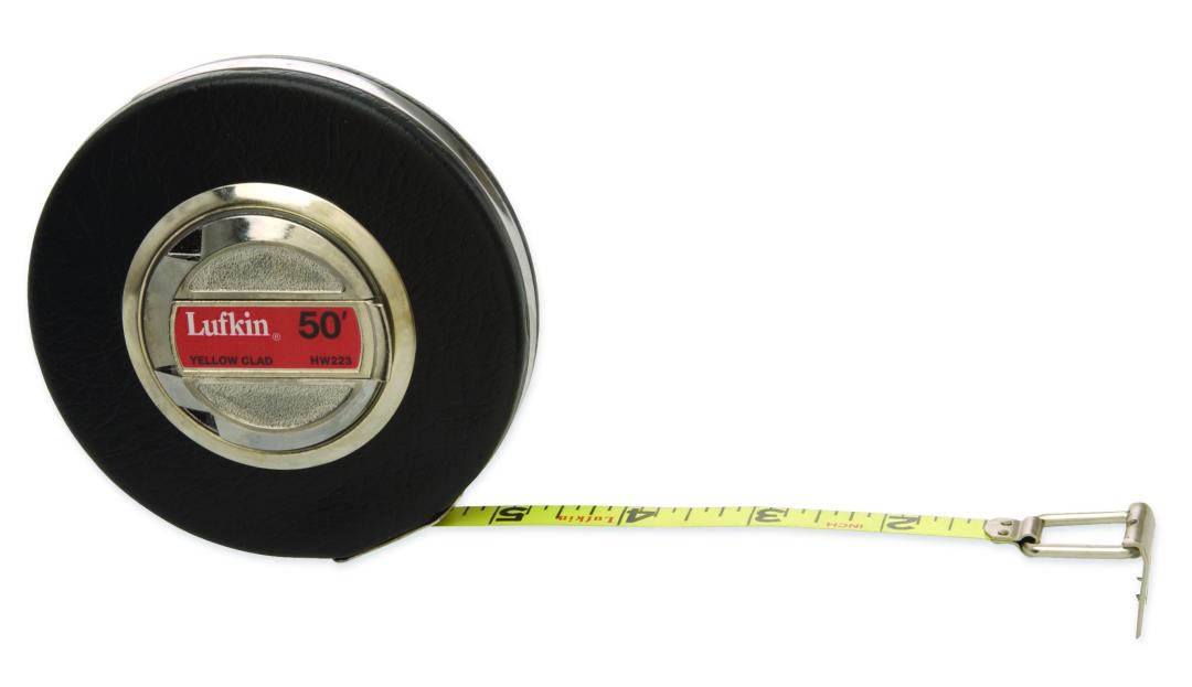 16 ft Steel SAE Tape Measure, Red – Hardware Decor
