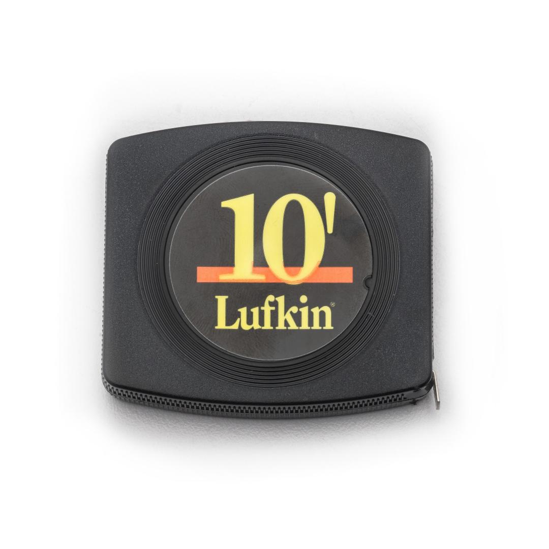 Lufkin 3m/10' x 6mm Pee Wee Pocket Tape Measure - Black Case Y613ME