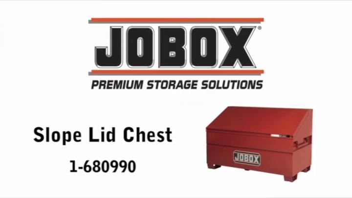 Jobox 60in Slope Lid Steel 1-680990