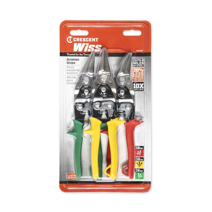 At. 3点セット 3 Piece MetalMaster® Compound Action Aviation Snip Set