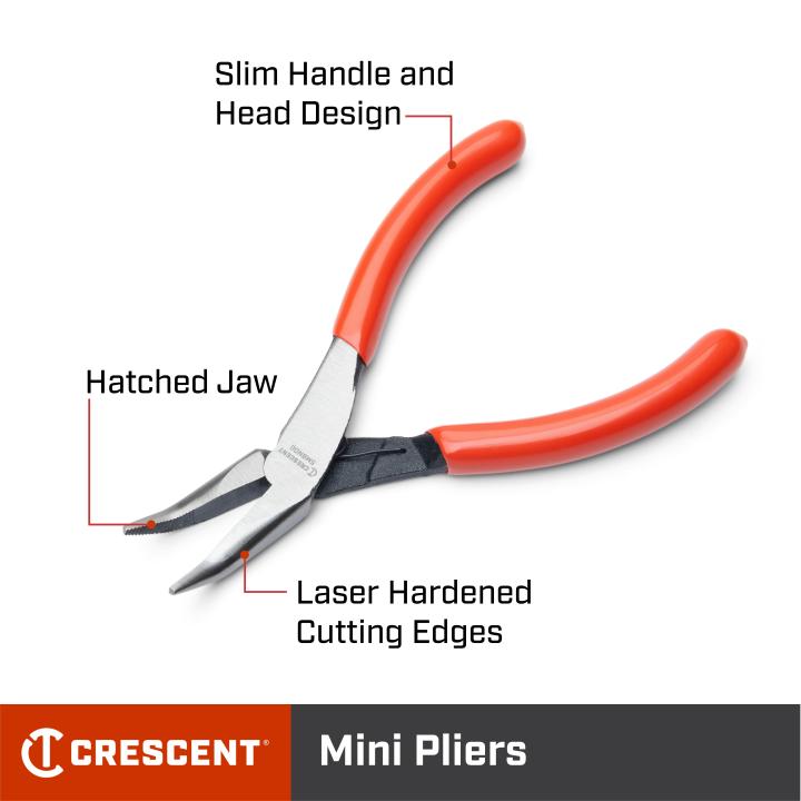 Professional Needle Nose Side Pliers for bending on modeling