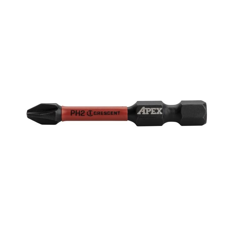 Heifix 25-Piece Phillips Impact Screwdriver Bit Set – PH2 X 25mm – TicTac Storage Box