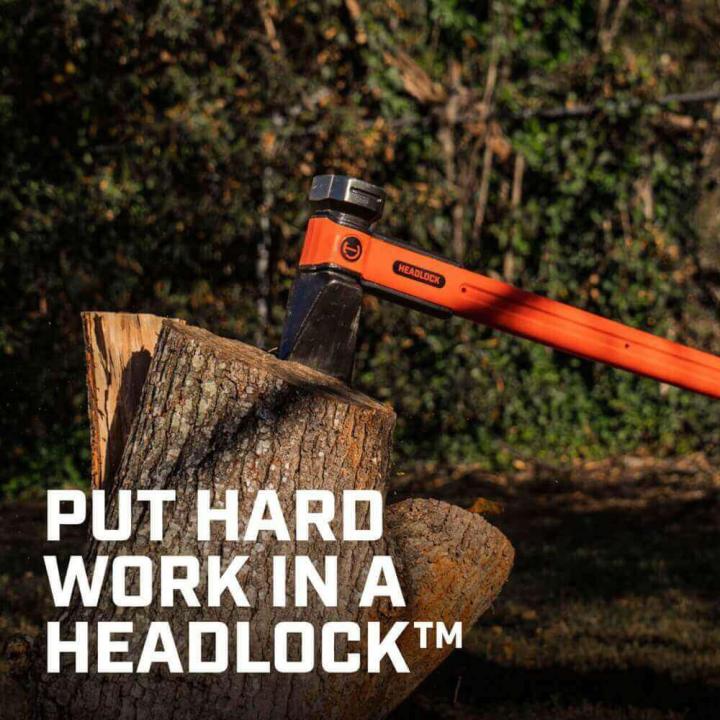 8 lb. HEADLOCK™ Fiberglass Splitting Maul