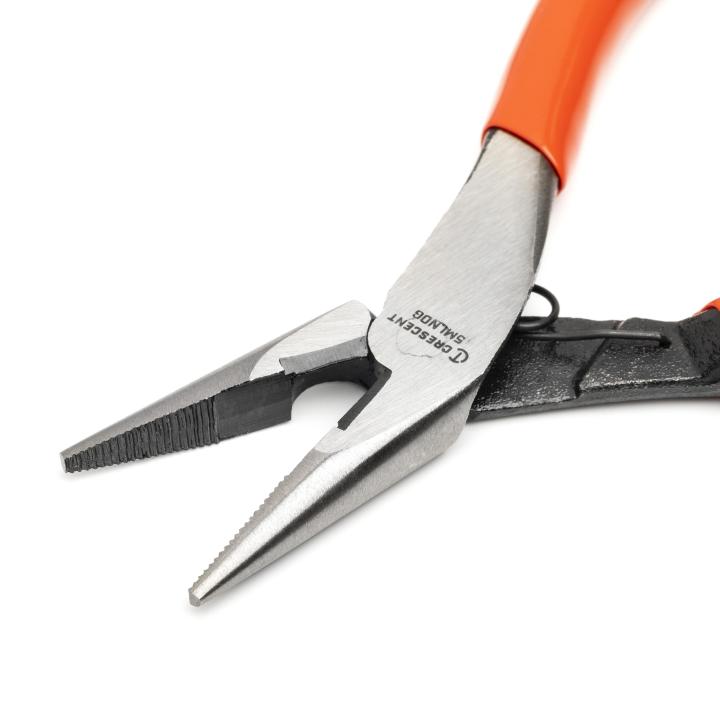 Mini Long-Nose Pliers, TPR Handle, 4.5-inch/115mm