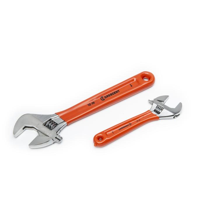 250mm/10 in Cushion Grip Adjustable Wrench