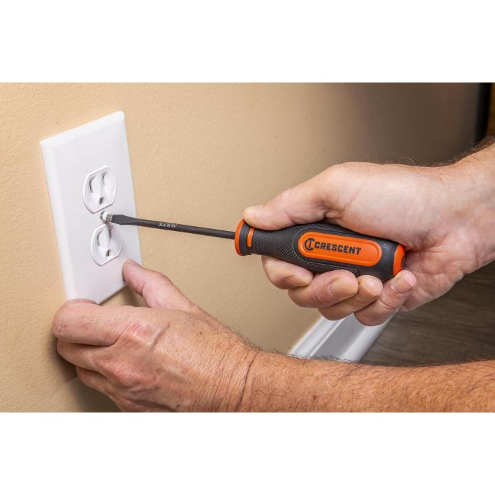 12Piece Diamond Tip Dual Material Screwdriver Set | Crescent