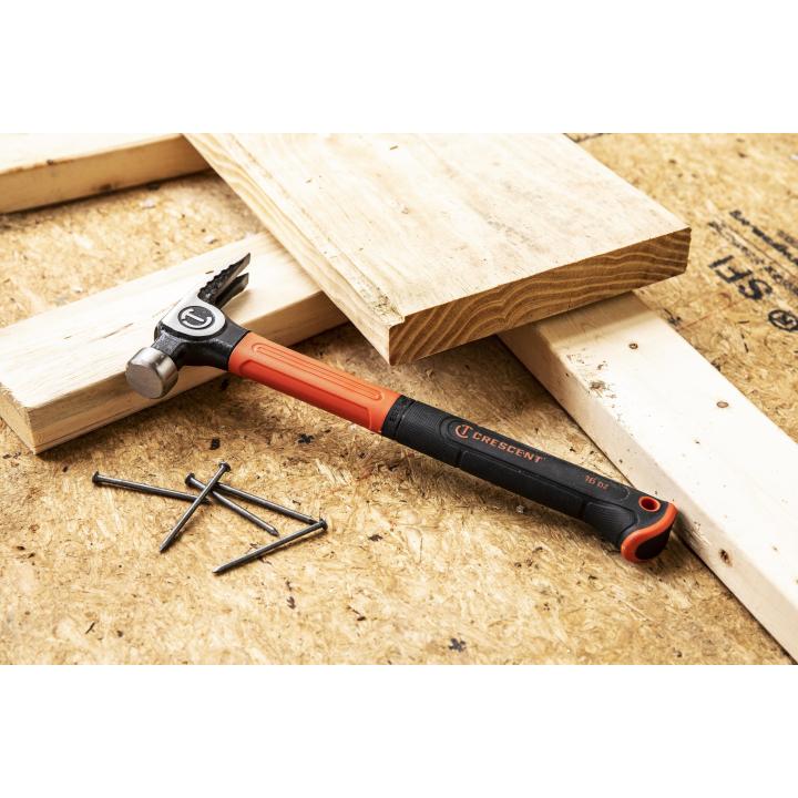 16 oz Fiberglass General Purpose Hammer | Crescent Tools