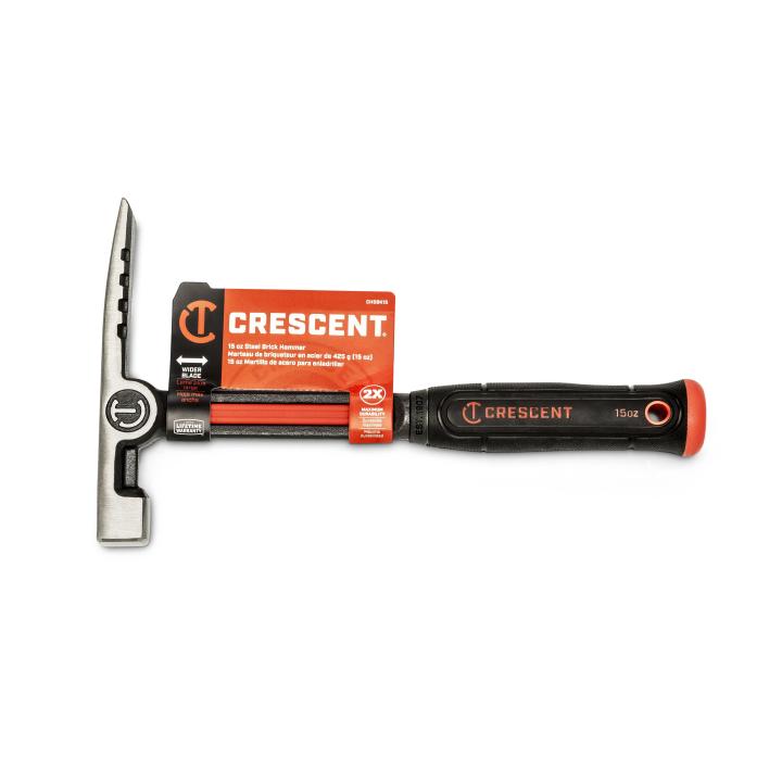 15 Oz. Brick Hammer with Steel Handle