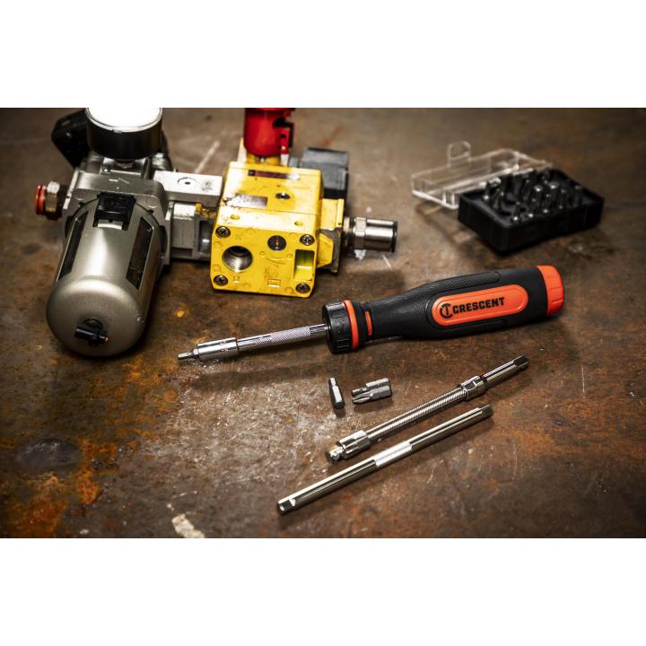 26 Piece Ratcheting Bit Driver Set | Crescent