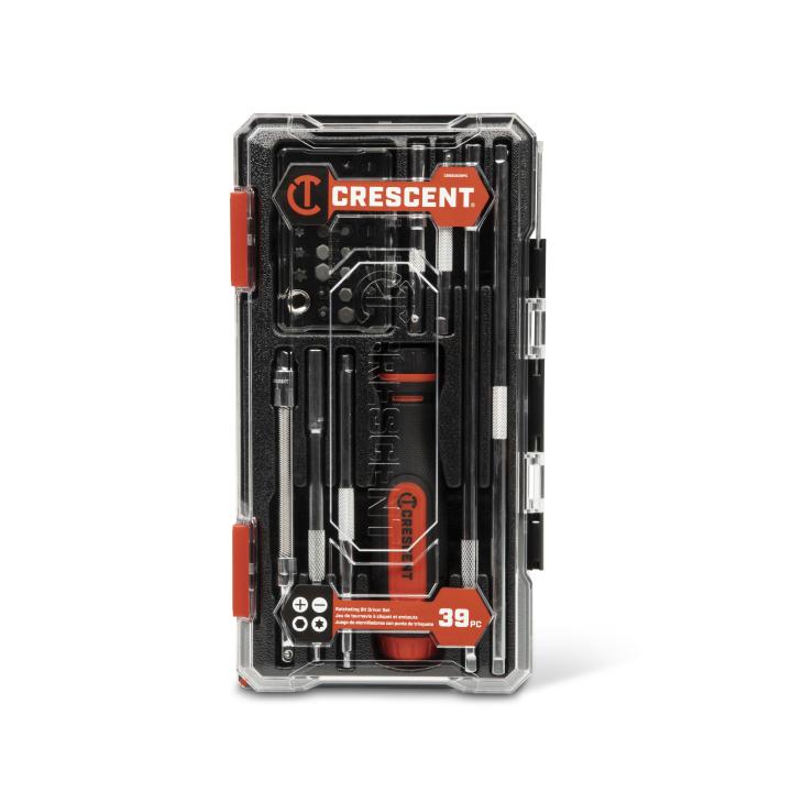 39 Piece Ratcheting Bit Driver Set | Crescent