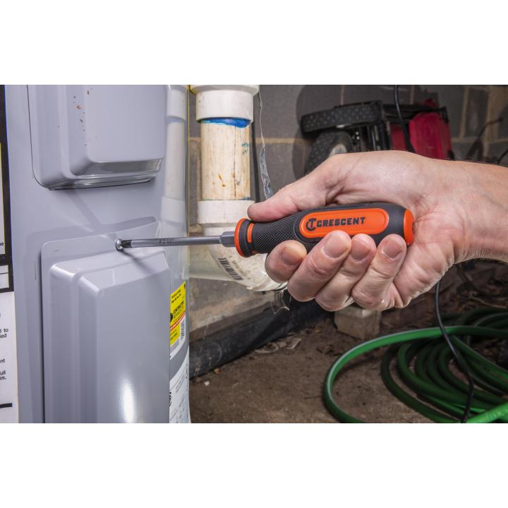 12 Piece Dual Material Screwdriver Set | Crescent