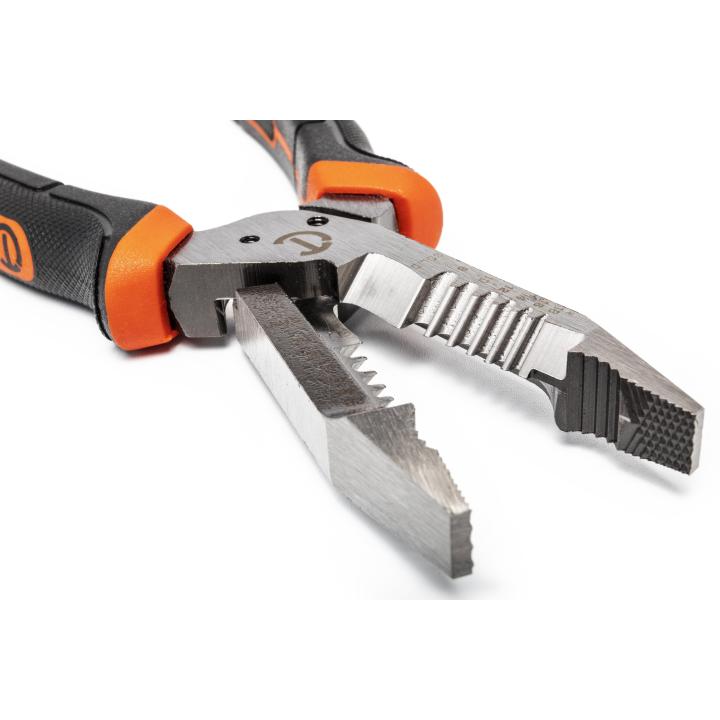 MulWark 8 Heavy Duty Multi-Purpose Electrical Wire Stripping Tool (22 AWG  - 8 AWG) Strippers, Snips