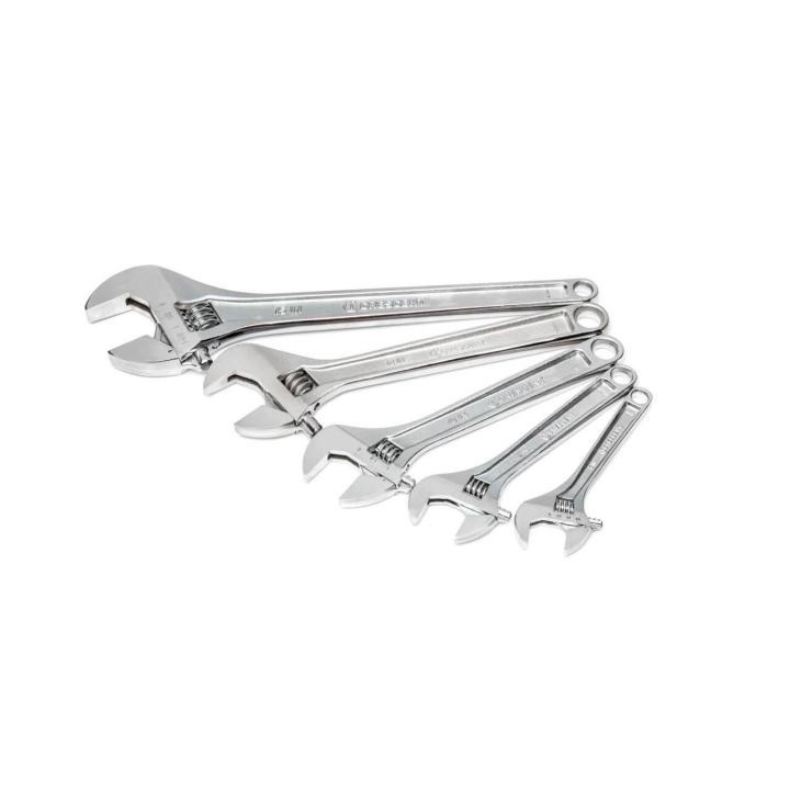 Mitsushi Adjustable Wrench 12/10/8/6 Inch Heavy Duty Enlarge Open...