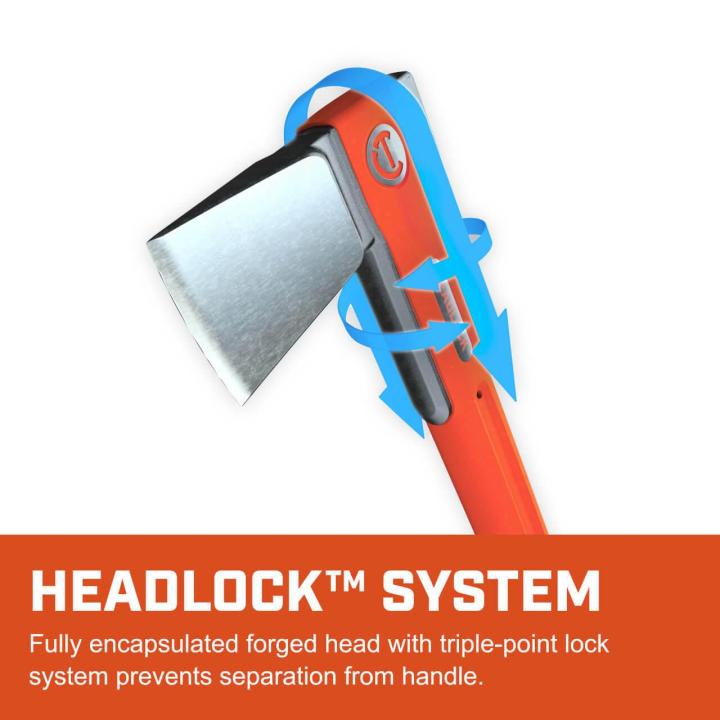 6 lb. HEADLOCK™ Fiberglass Splitting Axe