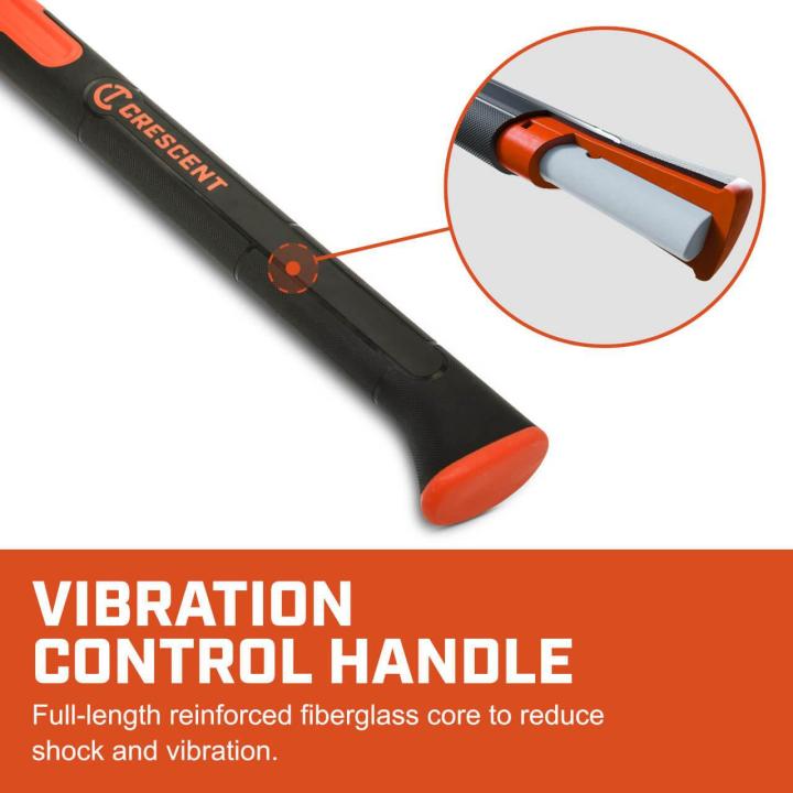 6 lb. HEADLOCK™ Fiberglass Splitting Axe