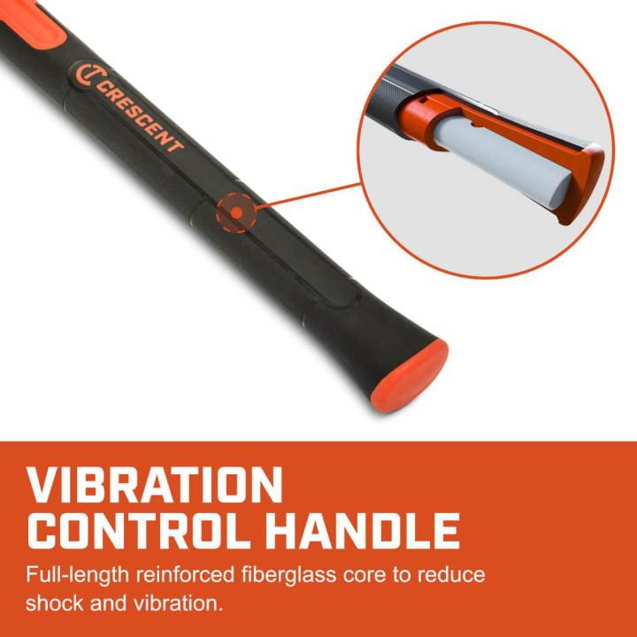 8 lb. HEADLOCK™ Fiberglass Splitting Maul