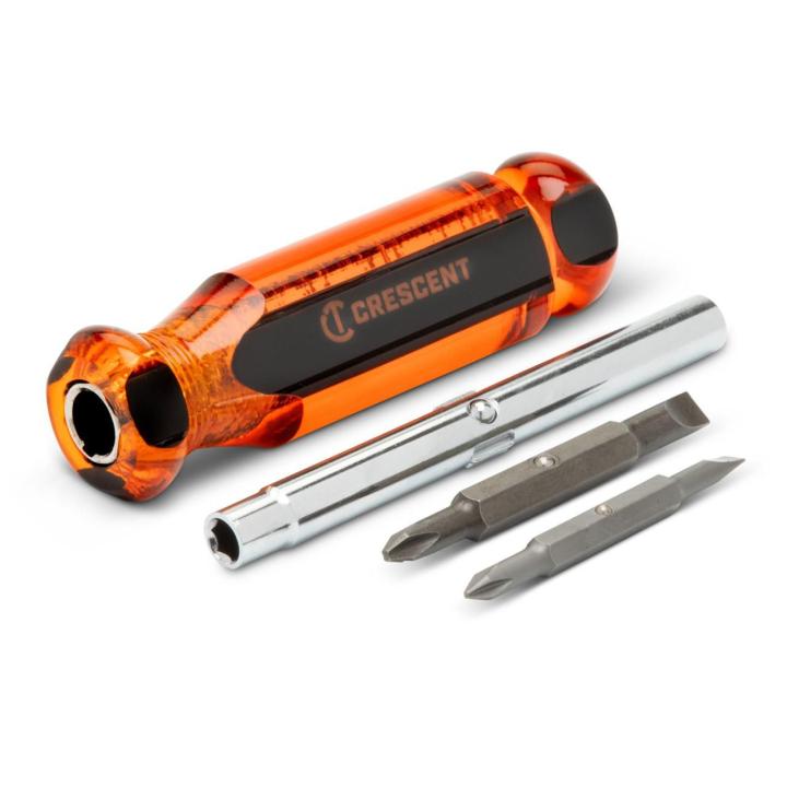 6-in-1 Interchangeable Bit Screwdriver