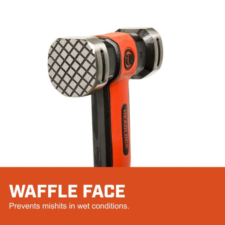 8 lb. HEADLOCK™ Fiberglass Sledgehammer