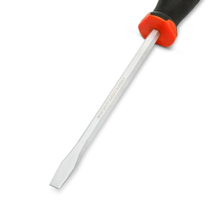 Close up image of the slotted tips on a white background