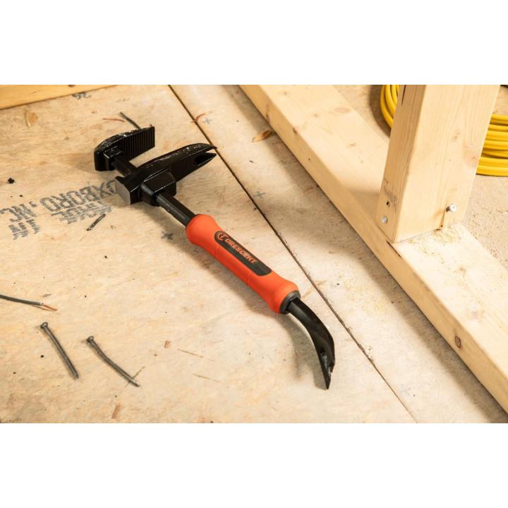 Image of the Crescent 16" adjustable head on a construction site