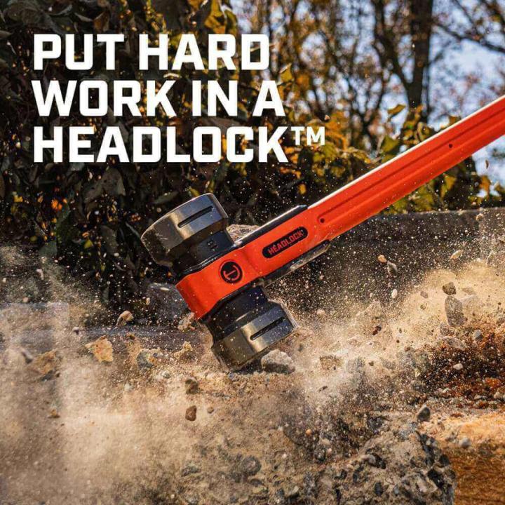 8 lb. HEADLOCK™ Fiberglass Sledgehammer