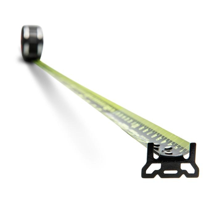 Lufkin 1/2 x 8' Shockforce Nite Eye Tape Measure Keychain - L1108B