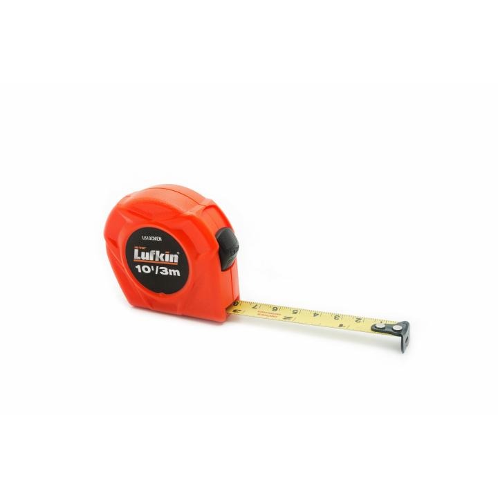 10' / 3M x 5/8 Retractable Ruler Tape Measure (SAE / MM)