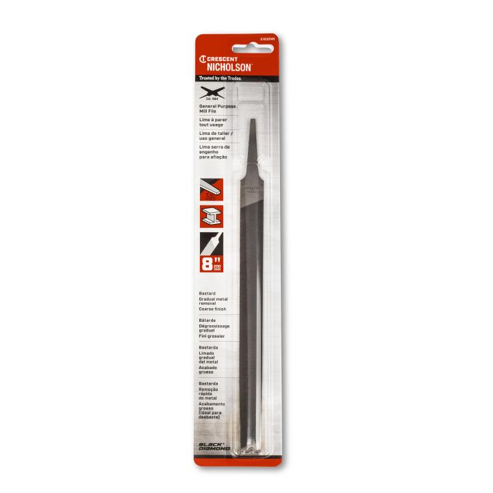 Drill America Lima Qualtech Acciaio 35,6 Cm | Pattern Americano Bastard Cut Per Affilare Seghe