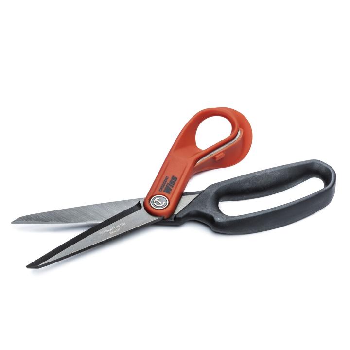 Crescent Wiss 9.5 In. Titanium Coated Offset Left Hand Tradesman Shears -  CHC Home Center