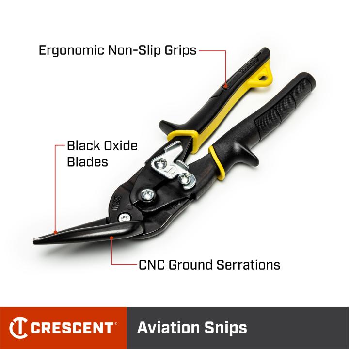 Sheet Metal Cutting Scissors, Tin Snips, Corrosion Resistant For