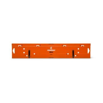 Front view of the orange colored 18 Folding Tool on a white background