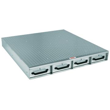 1 Drawer Long Floor Heavy-Duty Aluminum Drawer Storage