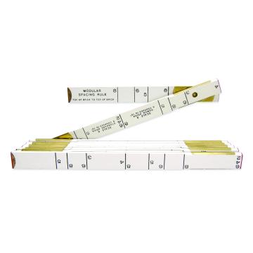 Image of Red End® Modular Spacing Folding Wood Rule - Lufkin