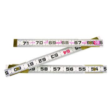 Image of Red End® Two Way Folding Wood Rule - Lufkin