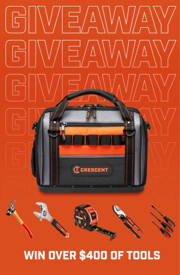 Win over $400 of tools. 